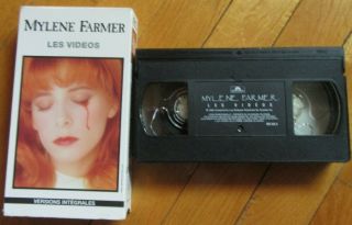 Mylene Farmer Rare Vhs Canada Les Videos Ntsc - Promo - Copie Promotionnelle 1993