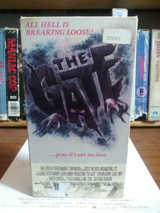 The Gate Vhs 1986 Horror Vestron Release Rare Htf