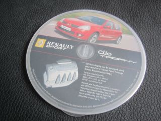Renault Clio Trophy - Rare Cd Video For The Launch.  2005.  Renaultsport