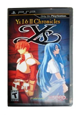 Ys I & Ii Chronicles (sony Psp,  2011) 1/2 Game Umd Only Rare Usa Region 1