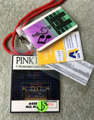 Pink Floyd - All Access Pass - Momentary Lapse Of Reason - - Rare