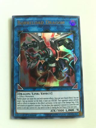 Yugioh Borreload Dragon - Dupo - En074 (1st Ed.  Ultra Rare)