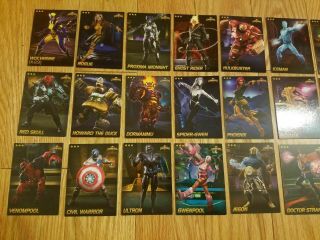 Choose All $5.  00 Each Marvel Contest of Champions Cards Rare Non - Foil Cards 2