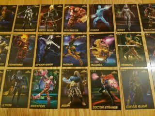 Choose All $5.  00 Each Marvel Contest of Champions Cards Rare Non - Foil Cards 3