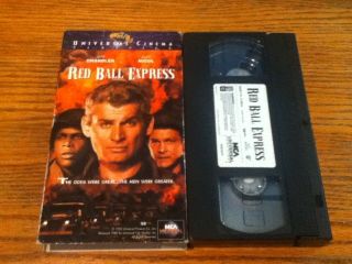 Red Ball Express (vhs,  1996) Rare Jeff Chandler/alex Nicol Wwii