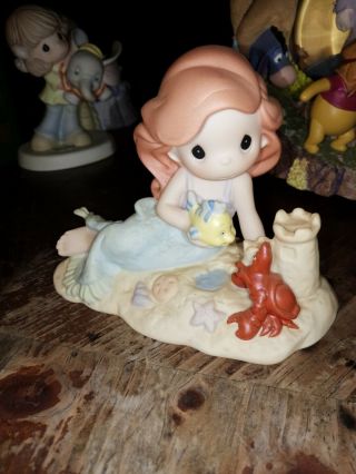 Rare Precious Moments Walt Disney Showcase Part Of Your World Little Mermaid