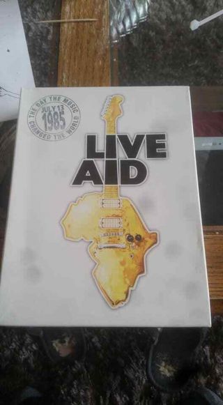 Live Aid Concert 1985 4 Dvd Box Set Queen George Michael David Bowie Rare & Oop