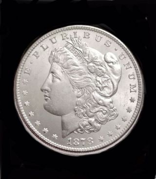 1878s Morgan Silver Dollar San Francisco 1st Year Minted Rare Find In Hi - Grade