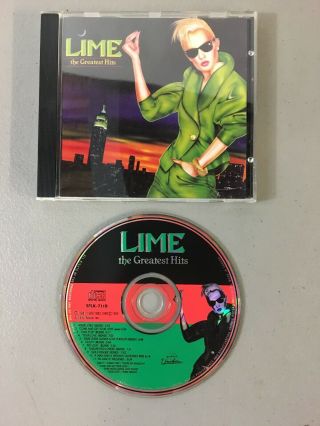 Lime: The Greatest Hits Cd 1993 Unidisc Music Made In Canada 11 Tracks Rare Oop