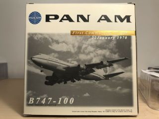 Rare - Pan Am 747 - N736pa - Tenerife Crash Registration - Model - 1/400 Scale