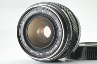 【rare Near,  】olympus M System G.  Zuiko Auto - W 35mm F/2.  8 Mf Lens From Japan