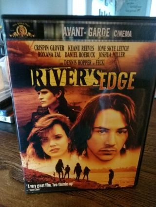 Rivers Edge (dvd,  2001) Rare Oop Keanu Reeves Crispin Glover