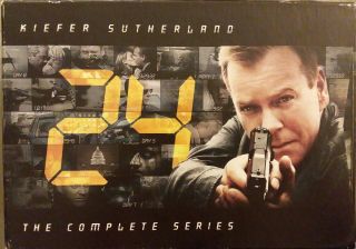24 : Complete Series (2001 - 2010) 55 - Dvd Rare Fox 2010 Kiefer Sutherland Gd Fr/sh
