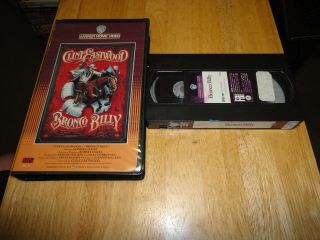 Bronco Billy (VHS,  1980) Clint Eastwood Action Warner Big Box Clamshell - Rare 2