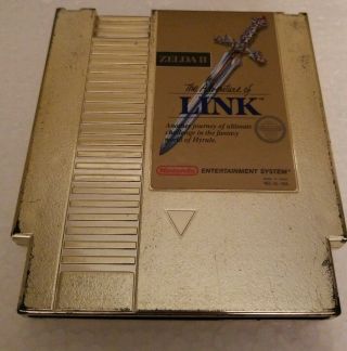 Zelda Ii 2: The Adventure Of Link - Nintendo,  Nes Game Rare.  Fast