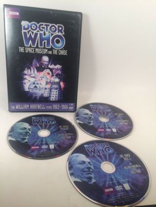 Doctor Who: The Space Museum And The Chase (stories 15 And 16) Dvd Rare Oop