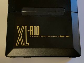 JVC XL - R10K Portable CD Player 1986 w/ BN - R10J Case RARE 2