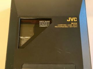 JVC XL - R10K Portable CD Player 1986 w/ BN - R10J Case RARE 3