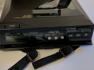 JVC XL - R10K Portable CD Player 1986 w/ BN - R10J Case RARE 5