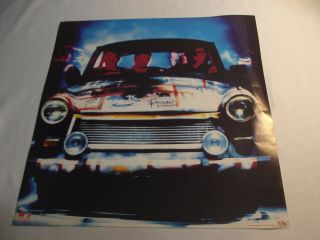 U2 Achtung Baby Rare Square Collage Promo Poster Anton Corbijn 11 Promotional