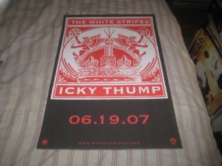 The White Stripes - (icky Thump) - 1 Poster - 11x17 Inches - Nmint - Rare