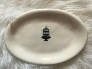 Very Rare Rae Dunn Bird Cage Oval Hard To Find
