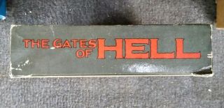 The Gates Of Hell VHS Rare 1985 Paragon Horror Gore Lucio Fulci Zombies 3