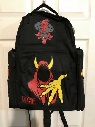Icp Insane Clown Posse Hatchet Man Backpack Book Bag Rare Design Devil