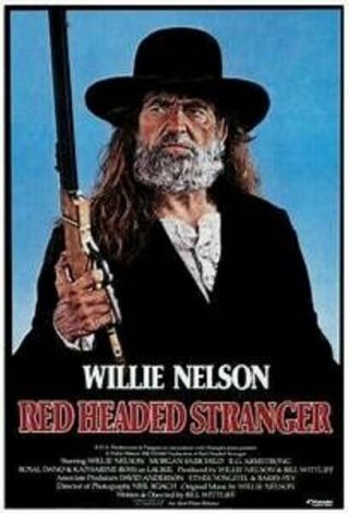 Red Headed Stranger Rare Classic Dvd 1986 Willie Nelson Morgan Fairchild