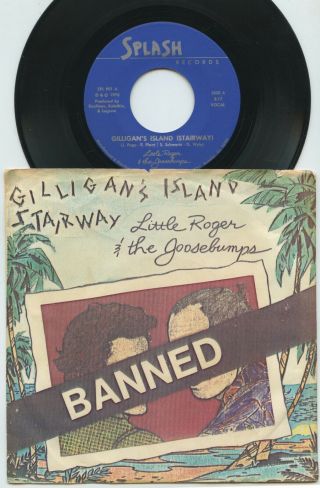 Hear - Rare Rock 45 & Pic Sleeve - Little Roger & Goosebumps - Gilligan 