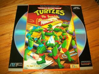 Teenage Mutant Ninja Turtles: The Incredible Shrinking Turtles Laserdisc Ld Rare