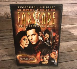 Farscape - The Peacekeeper Wars (2 - Disc Dvd Set,  2004) Saga Finale Vg Rare Oop