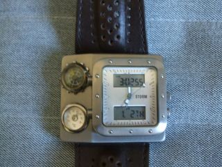 Very Rare Storm Obligator Titanium Watch Collectors Item " Steam Punk Style "