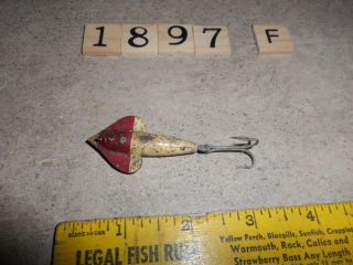 T1897 F Vintage Rare Paw Paw Mcginty Fishing Lure