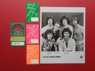 Little River Band,  Promo Photo,  4 Backstage Pass Originals,  Rare Stuff