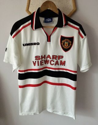 Manchester United 1997 1998 1999 Away Shirt Umbro Vintage Rare Era Giggs
