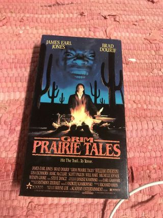 Grim Prairie Tales Vhs Rare Horror Academy Entertainment Slasher Anthology