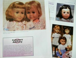 15p History Article,  Id Pics - Rare Vtg Mattel Chatty Cathy Dolls & Products