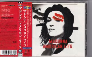 Madonna American Life Japan Limited Re - Issued Cd Wpcr - 22008 Rare