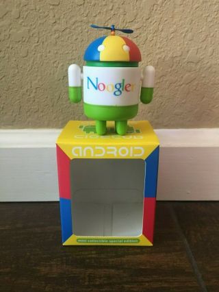 RARE Noogler ' I ' m Feeling Lucky ' Android Mini Collectible Special Edition Figure 2