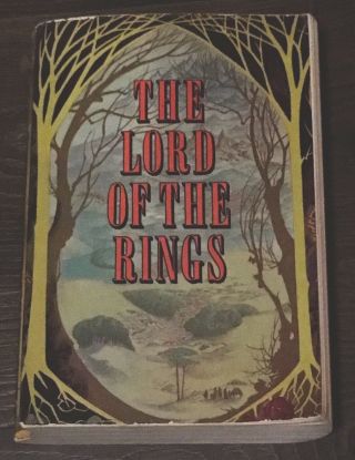 Rare J.  R.  R.  Tolkien The Lord Of The Rings,  First 1st Edition 2nd Impression 1968