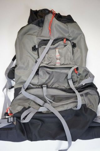 Rare Jansport Hiking Camping Backpack Nylon Large