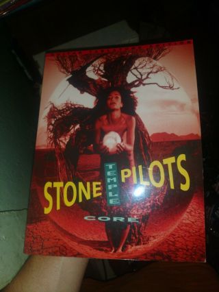 Stone Temple Pilots Core Guitar Tab Music Song Book Tablature Dean De Leo Rare