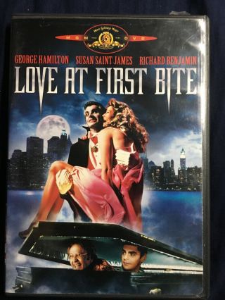 Love At First Bite Rare Horror Comedy Dvd George Hamilton Richard Benjamin 1979