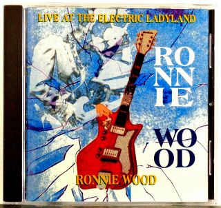 Ronnie Wood - Live At The Electric Ladyland 1993 Very Rare Cd Album Bkcd026 Ex/m