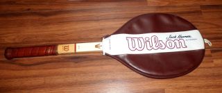Rare Wilson Jack Kramer Autograph Wooden Tennis Racket Racquet 4 3/4 Made In Usa