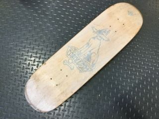 Ultra Rare Powell Peralta Caballero Dog Deck 1992 Slick Skateboard