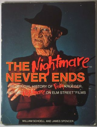 The Nightmare Never Ends The Official History Of Freddy Krueger (sc,  1992) Rare