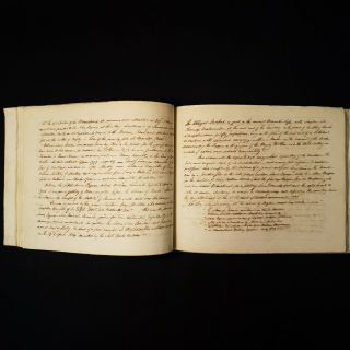 1832 MANUSCRIPT Nottingham Villages 117 HAND WRITTEN PAGES Unseen RARE 6