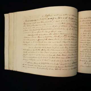 1832 MANUSCRIPT Nottingham Villages 117 HAND WRITTEN PAGES Unseen RARE 7